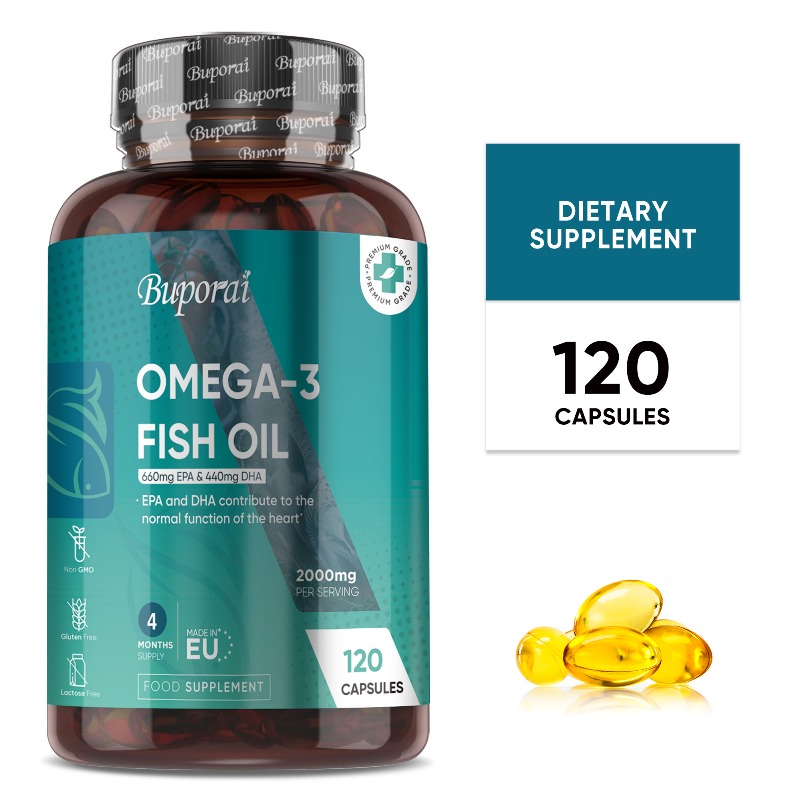 Omega 3 Fish Oil - Рыбий жир Омега-3 2000 мг -
