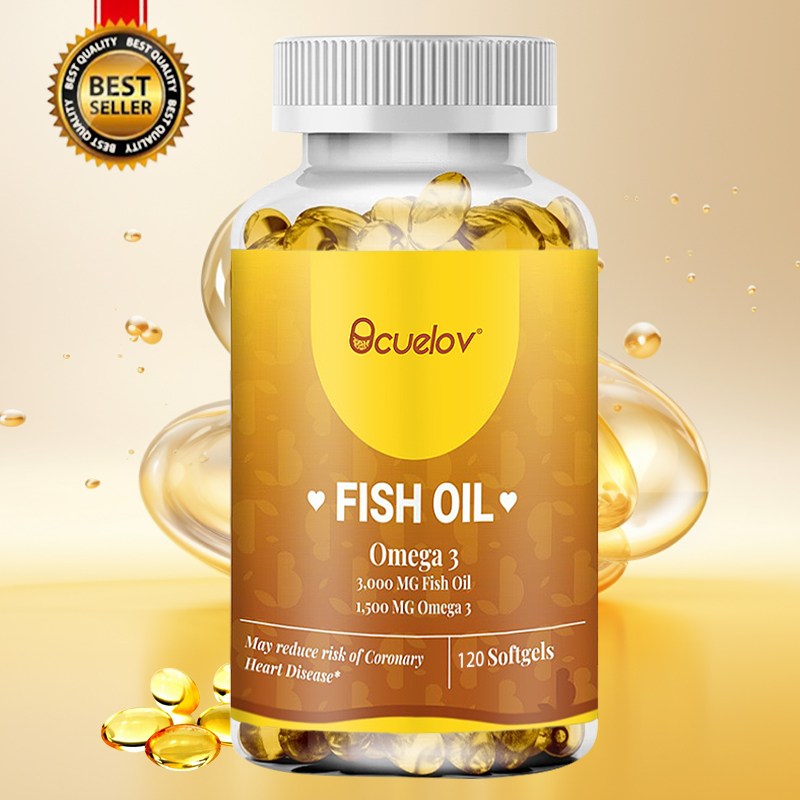 Omega 3 Fish Oil - Рыбий жир Омега-3 дикого происхождения 3000
