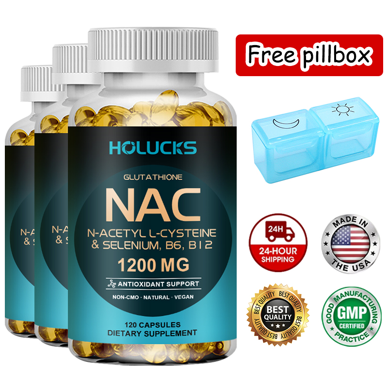 Nac N Acetyl Cysteine - Капсулы NAC с глутатионом, добавка для