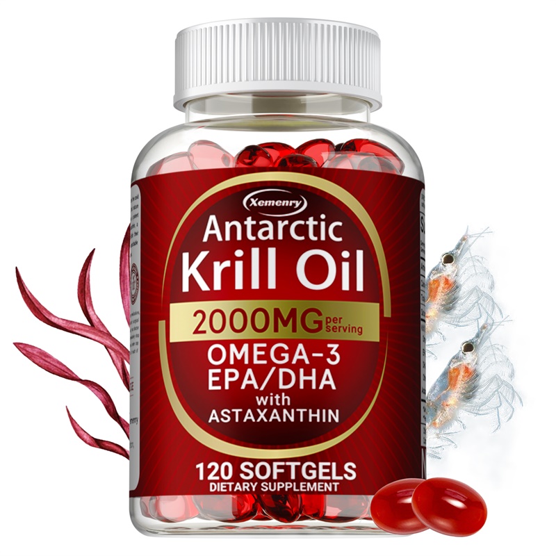 Omega 3 Fish Oil - Капсулы с маслом Antarctic Krill —