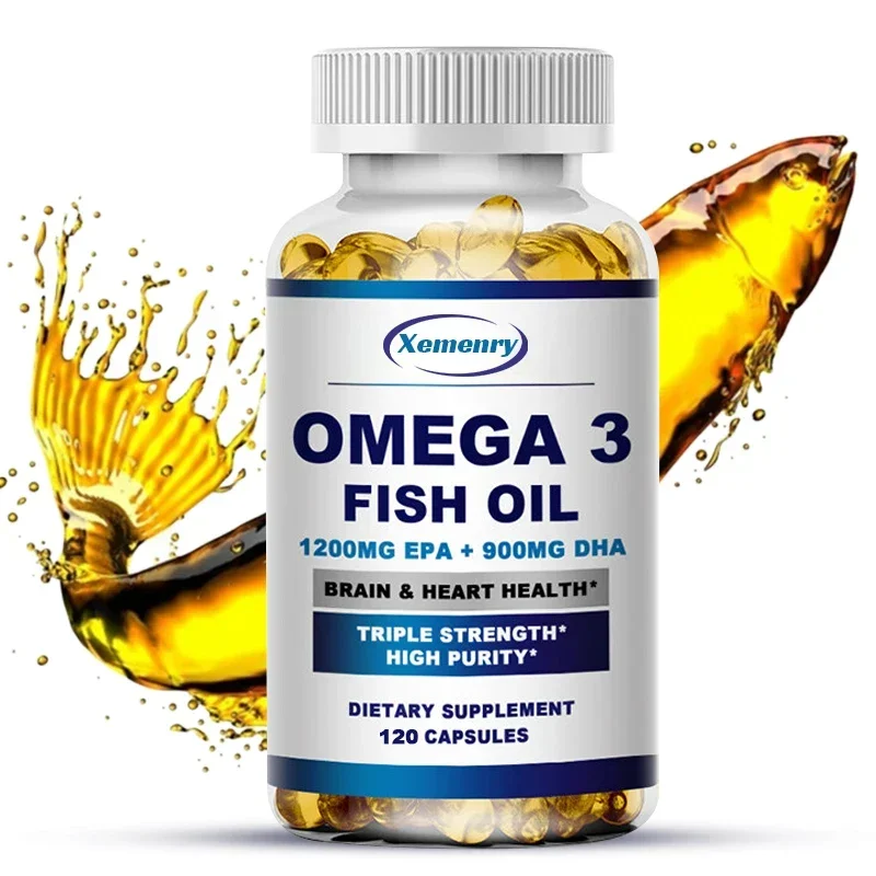 Omega 3 Fish Oil - Рыбное масло Omega 3. Поддерживает нервную