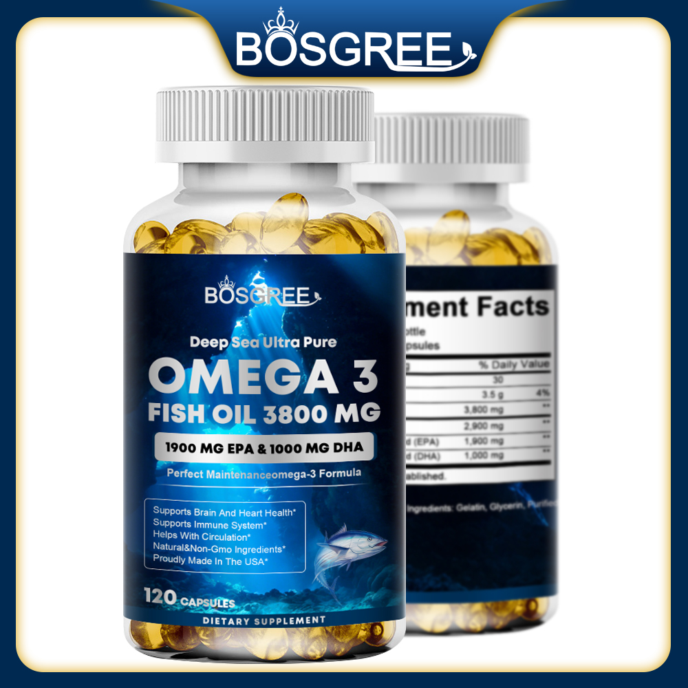 Omega 3 Fish Oil - Добавка рыбьего жира Омега-3, EPA+DHA -