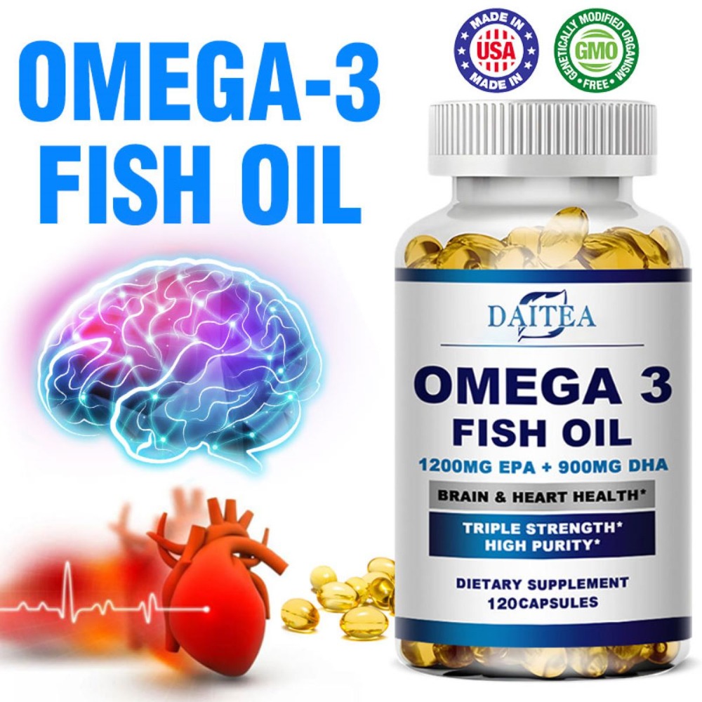 Omega 3 Fish Oil - Рыбий жир Омега-3 | Капсулы тройной