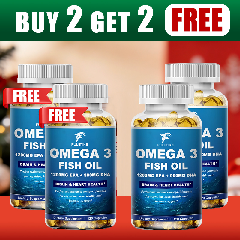 Omega 3 Fish Oil - Купи 2, получи 2 бесплатно! Высокоэффективные