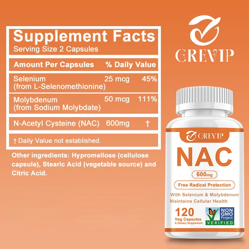 NAC (N-Acetyl Cysteine) 600 мг – обзор и цена Nac N Acetyl Cysteine