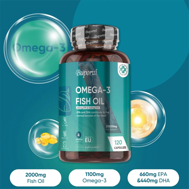 Рыбий жир Омега-3 2000 мг - с  – обзор и цена Omega 3 Fish Oil