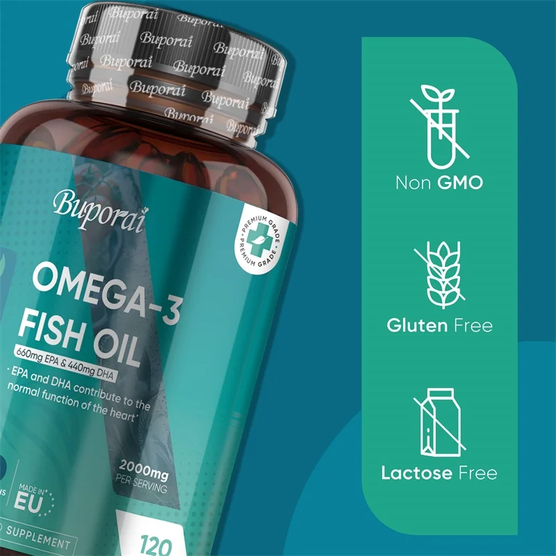 Рыбий жир Омега-3 2000 мг - с  – обзор и цена Omega 3 Fish Oil