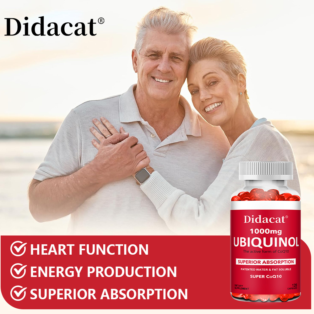 Убихинол CoQ10 в растительных  – обзор и цена Coq10 Ubiquinol Softgel