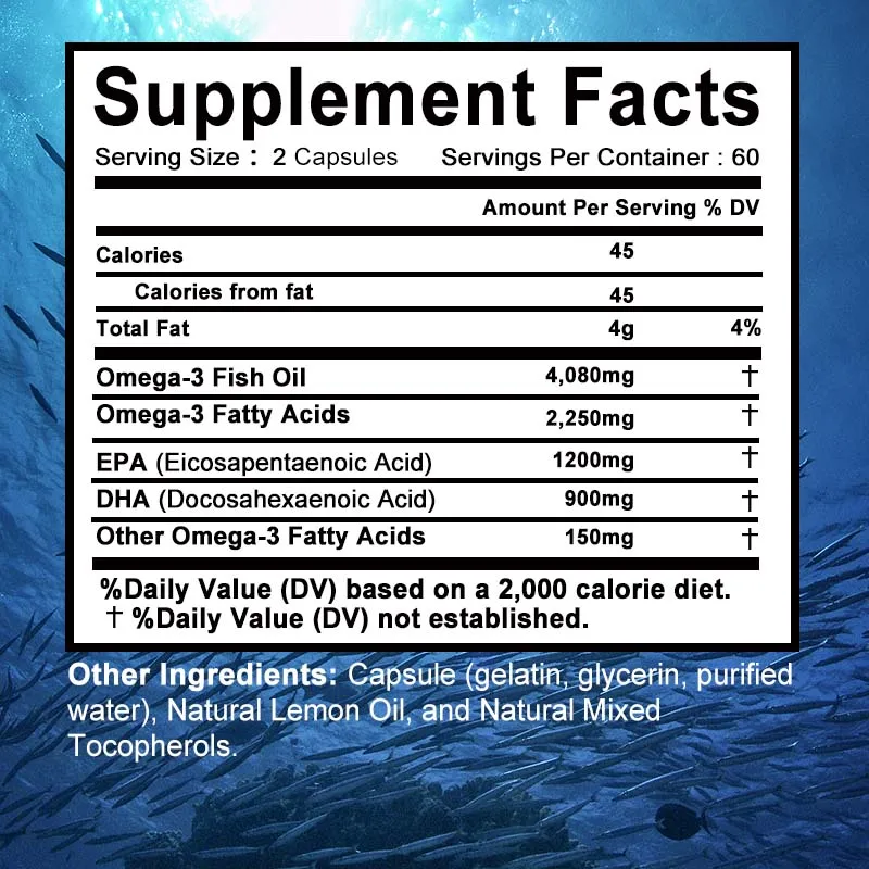 Рыбное масло Omega 3. Поддержи – обзор и цена Omega 3 Fish Oil