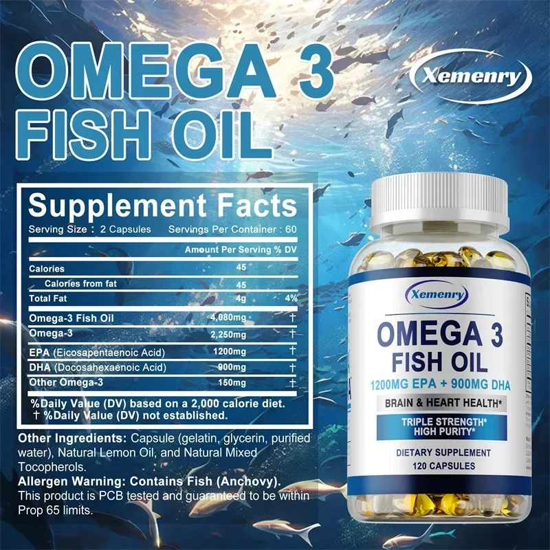 Добавка с рыбьим маслом Omega  – обзор и цена Omega 3 Fish Oil