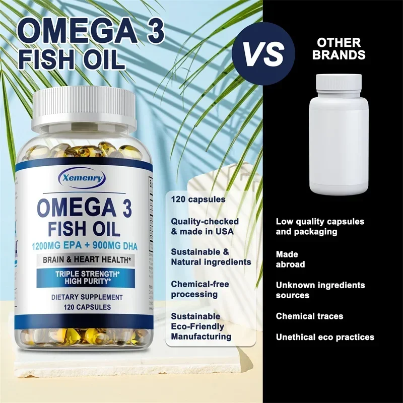 Добавка с рыбьим маслом Omega  – обзор и цена Omega 3 Fish Oil