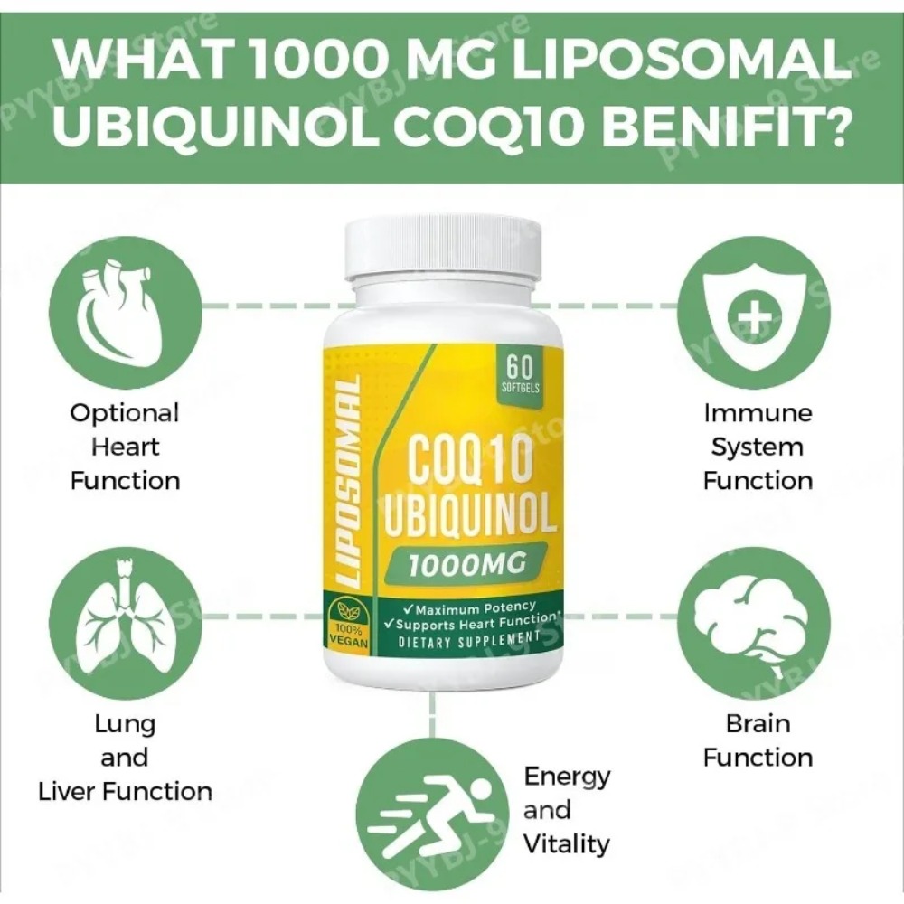 CoQ10 Убихинол 1000 мг, веганс – обзор и цена Coq10 Ubiquinol Softgel