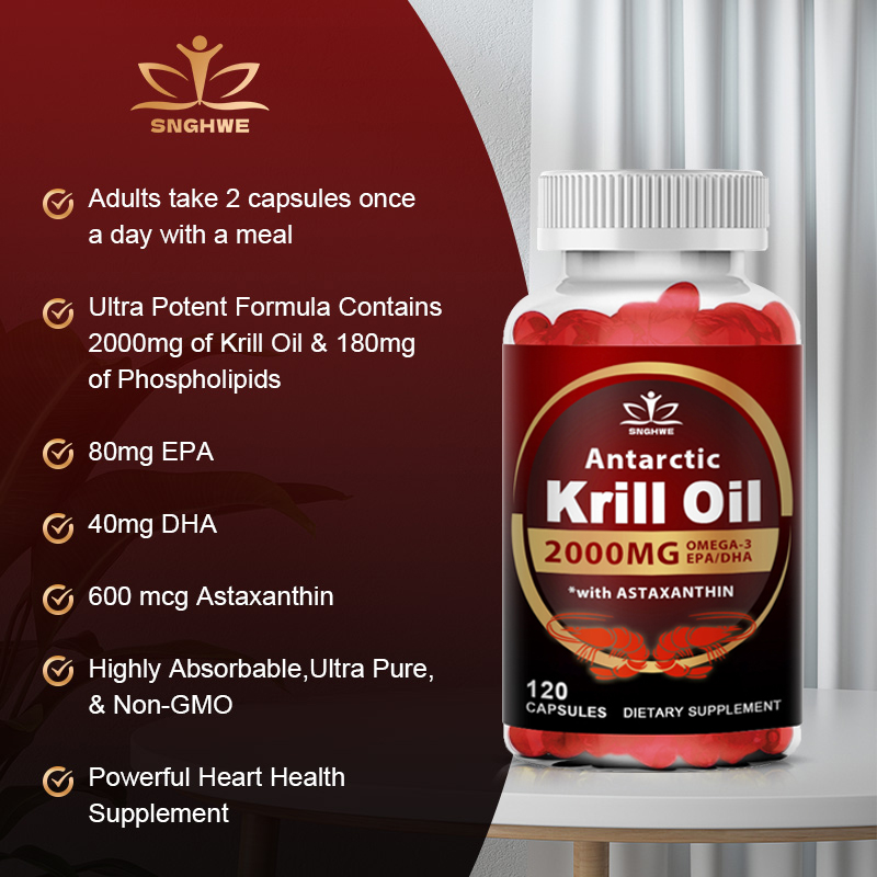 Масло Krill, 2000 мг, фосфолип – обзор и цена Omega 3 Fish Oil